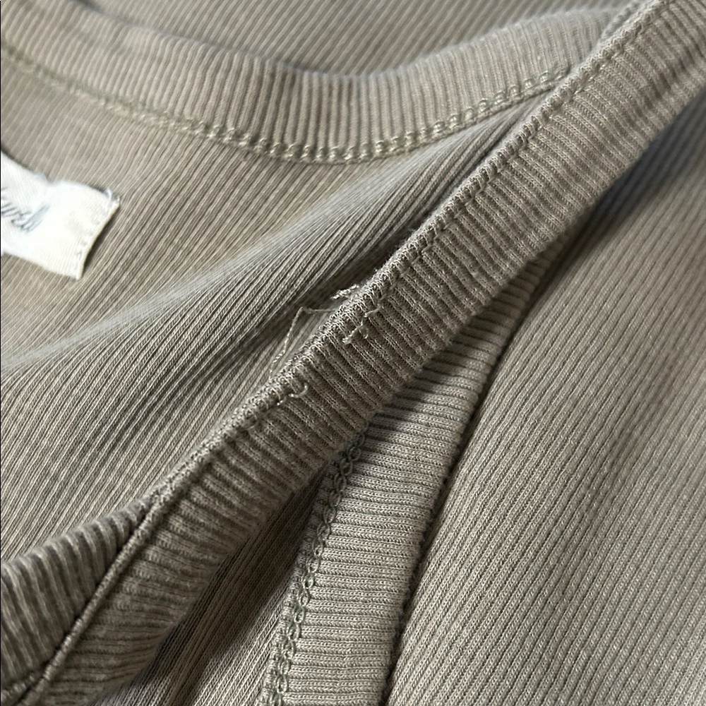 Madewell Ribbed Bodycon Dress - Picture 5 of 7